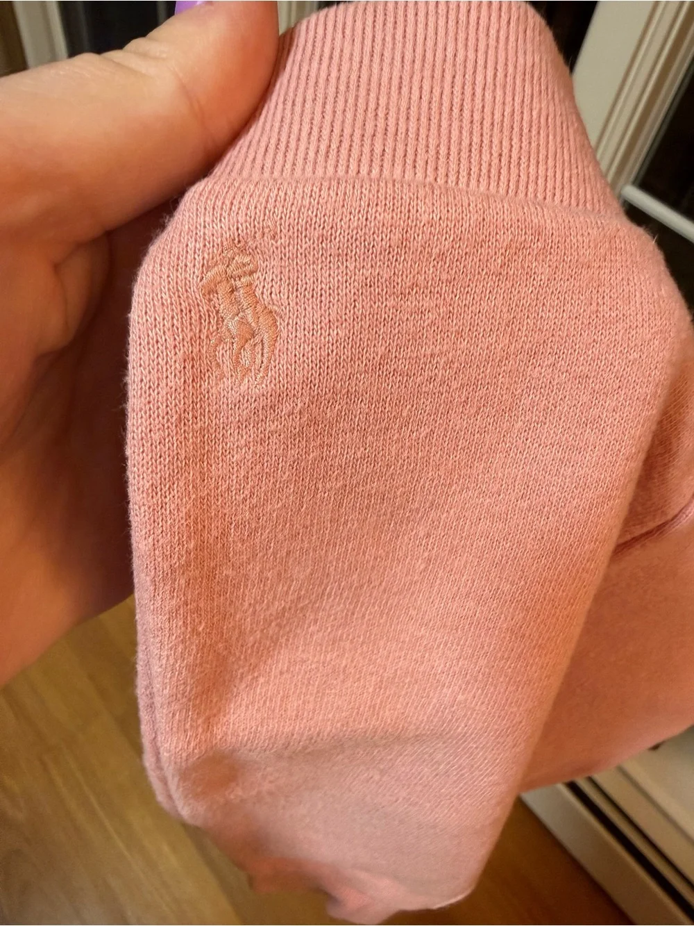 Ralph Lauren Pink Hooded Zip Sweatshirt & Joggers Set